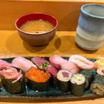 ランチセット1人前(力鮨 月島店)