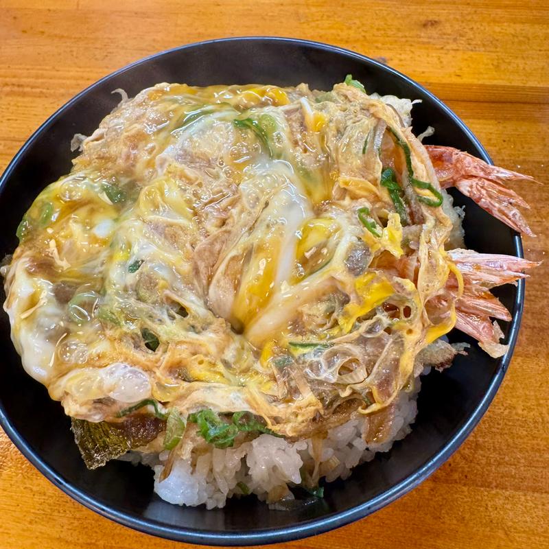 天とじ丼セット(手打ちうどん 讃岐)