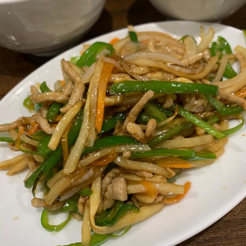 チンジャオロースー　定食(龍味 （リュウマイ）)