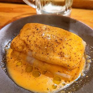 はんぺん オマール海老ビスク(串焼き。ビストロガブリ 野毛一番街店)