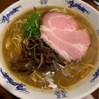 ストロング豚骨醤油ラーメン(ラーメンニキ新橋)