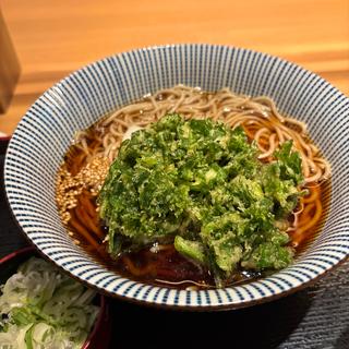 春菊天そば(そばいち エキュート秋葉原店)