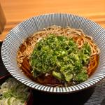 春菊天そば