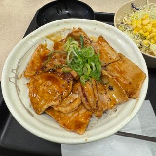 ロースとカルビの炙り十勝豚丼(松屋 上野店 )