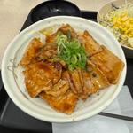 ロースとカルビの炙り十勝豚丼(松屋 上野店 )