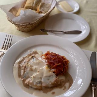 豚肉のピカタ風