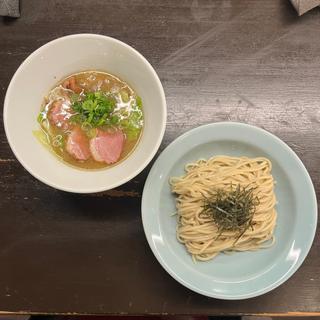 鴨ちゃんぽんつけ麺(博多とんこつ 豚の足跡)