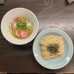 鴨ちゃんぽんつけ麺(博多とんこつ 豚の足跡)