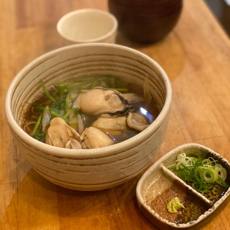 牡蠣そば(蕎麦喰い処 やまや)