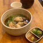 牡蠣そば(蕎麦喰い処 やまや)