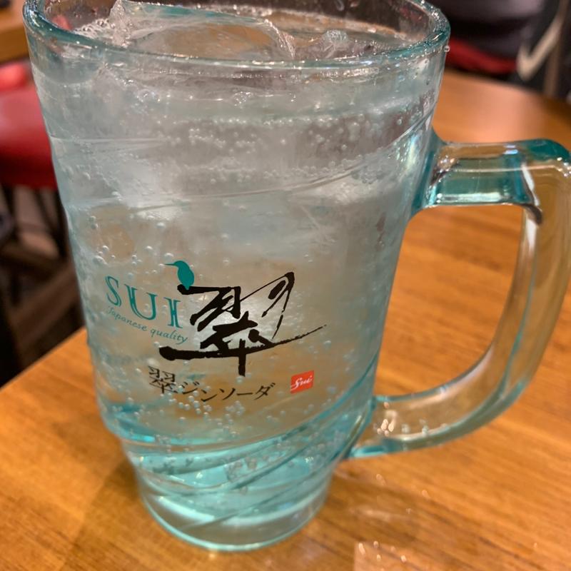 翠ジンソーダ(銀だこハイボール酒場 上板橋店)