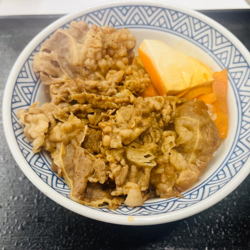 牛すき丼(吉野家 千早東店)