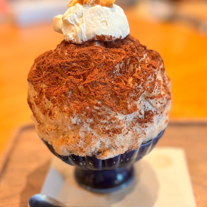 かき氷　ティラミス(モニ(MONI))