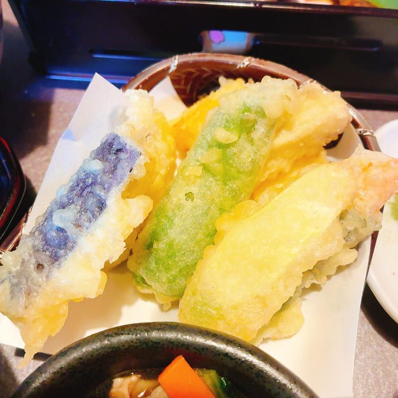 天ぷら（色取り姫御膳）(和食美膳 旬華 )