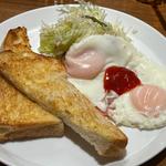 ハムエッグトースト(南海パーラー)