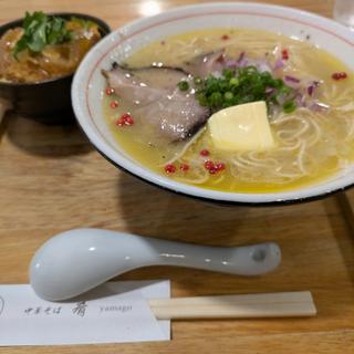 じゃが塩バターラーメン【11月限定ラーメン】(中華そば 肴 yamago(ヤマゴ))