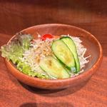 ミニサラダ(鉄板王国 西新宿店)