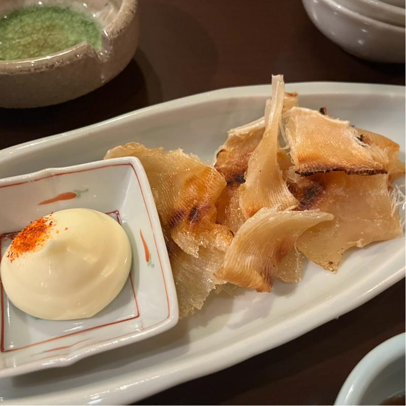 えいひれの炙り(はしもと 藪き -YABUKI-)