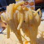 カルボナーラ(ワイルドレッドパスタ新橋店)