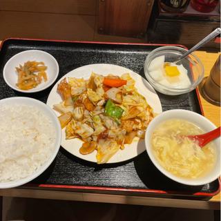 回鍋肉定食(香蘭モアーズ店)