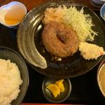 和風ハンバーグ定食(和風創作料理 銭形)