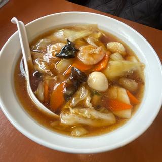 五目あんかけラーメン(台湾料理幸楽園)