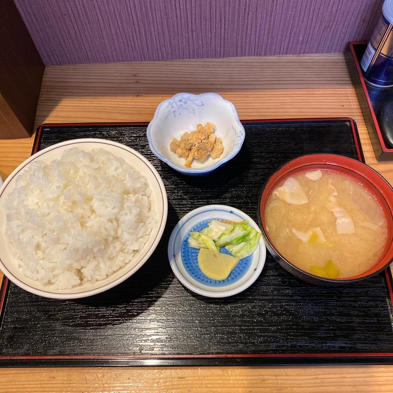 定食セット(梅田軒・酒泉わたゆり)
