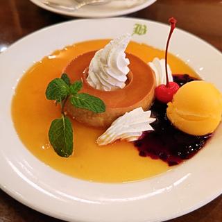 かすてらプディング(横濱文明堂 伊勢佐木町一丁目店 + 文明堂茶館ル・カフェ)