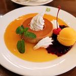 かすてらプディング(横濱文明堂 伊勢佐木町一丁目店 + 文明堂茶館ル・カフェ)