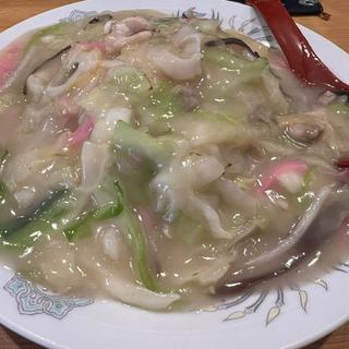 皿うどん 太麺(中華 大八 浜口店)