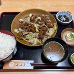 豚大腸の八丁味噌炒め