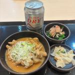 もつ呑みセット(ゆで太郎 もつ次郎中野坂上店)