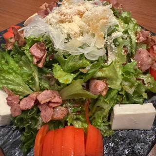 海鮮と野菜のマリネ風前菜(創作ダイニング KUJIRA)