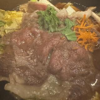 宮崎牛のすき焼き(創作ダイニング KUJIRA)