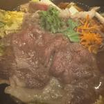 宮崎牛のすき焼き(創作ダイニング KUJIRA)