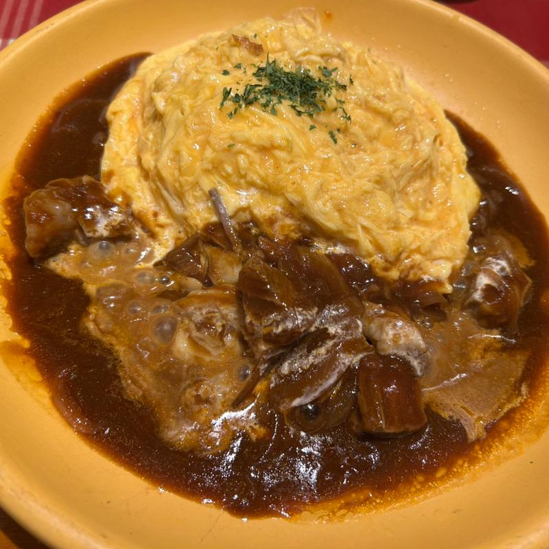 ビーフシチューオムライス(ザ・ステーション グリル ルミネエスト新宿店)