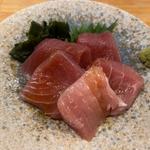 まぐろの刺身(大衆酒場2.0とぽす エキュートエディション横浜)