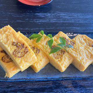 厚焼き玉子(炭火焼き 旦)