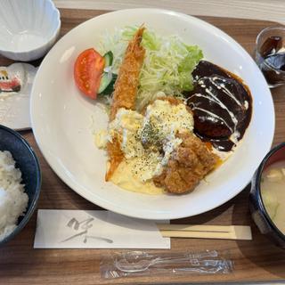 Aランチ(かつ屋長治（ながはる）食堂)