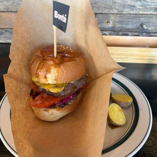 自家製バンズ 100%ビーフハンバーガー(Bonté ボンテ)