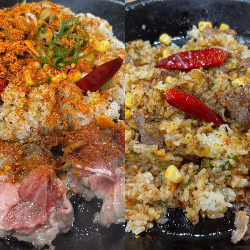 鬼痺ペッパーライス(二角)(ペッパーランチ イオンモール岡崎店)