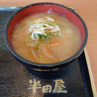 とん汁(半田屋 水沢店 )