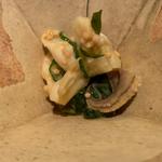 イカゲソと九条葱のぬた(さくらい)