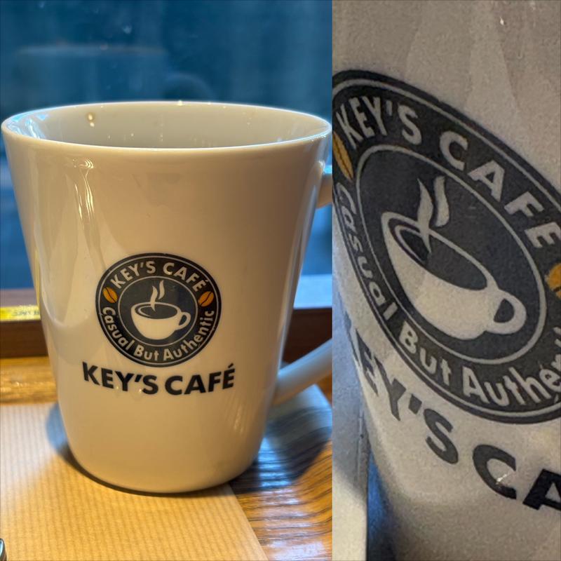 冷温熟成珈琲ホット・L・セット(KEY’S CAFÉ 緑園都市店)