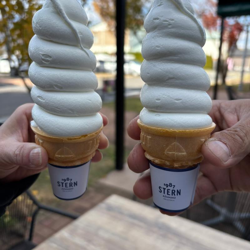 ソフトクリームmilk(パティスリーシュテルン安曇野 （PATISSERIE STERN AZUMINO）)