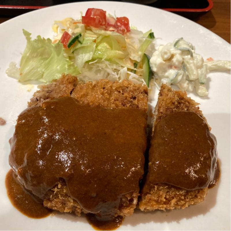 BIGメンチカツ(レストラン 雅)