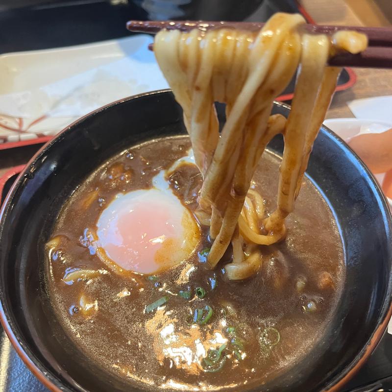 カレーうどん　温玉付(麺や ほり野)