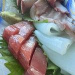 本日の刺身盛り(足立鮮魚店)