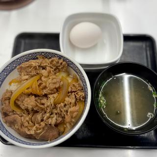 朝牛セット(吉野家 札幌狸小路店)