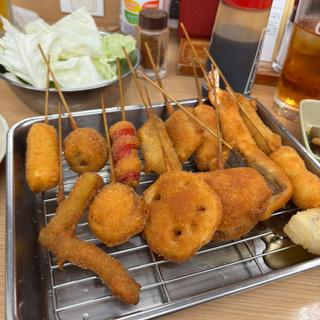 道頓堀セット(串かつだるま 通天閣店)